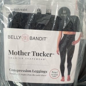 Belly Bandit Mother Tucker Ultra-High Waist Compression Leggings - Black